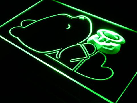 Disney Babies Winnie The Pooh with Honey Jar LED Neon Sign